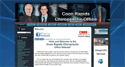 Desktop Screenshot of coonrapidschiropractic.com